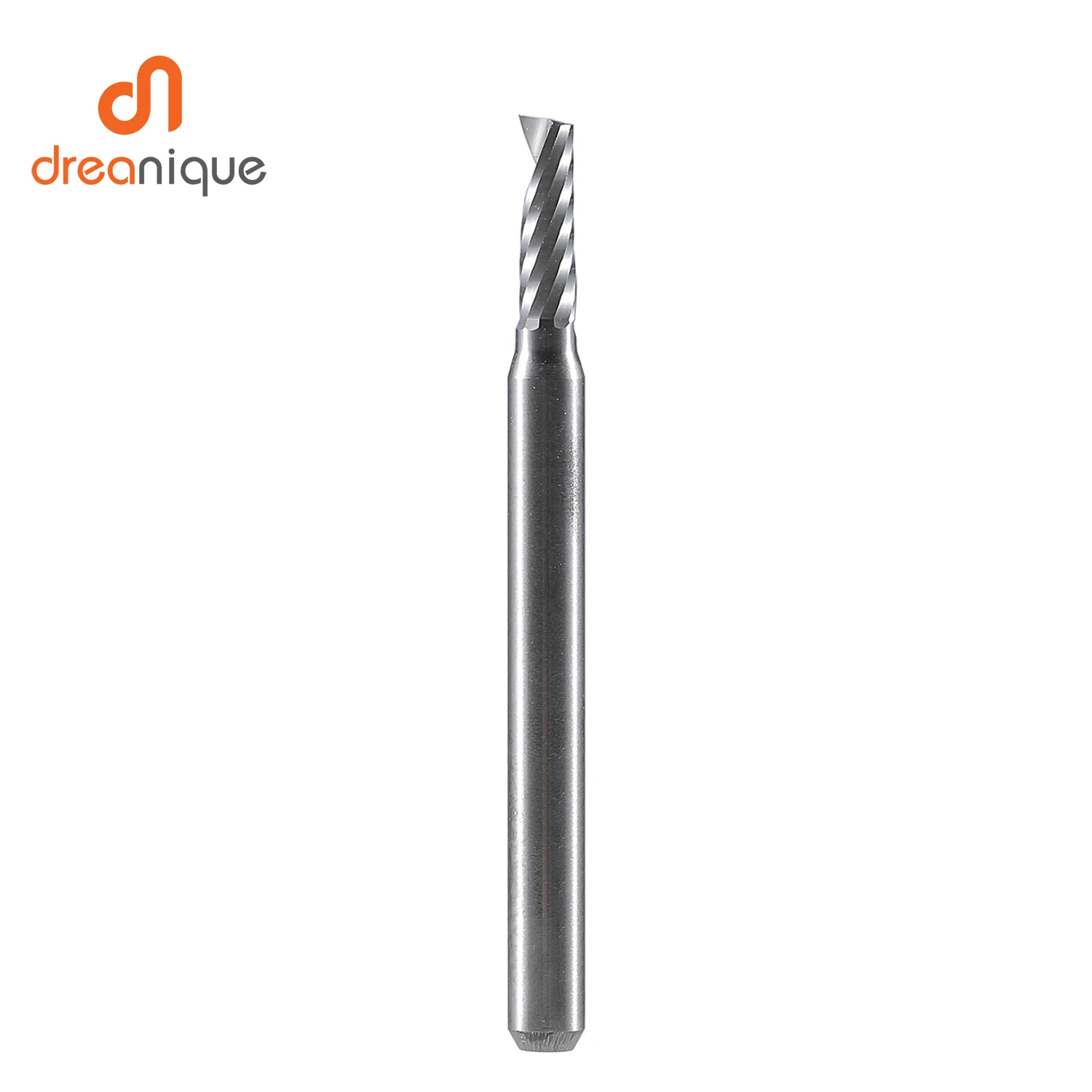 Dreanique 1PC AAAAA Einzelne Flöte Spirale Schaftfräser Werbung 3D Gravur Fräser Für Acryl Holzbearbeitung Aluminium – Detail 19