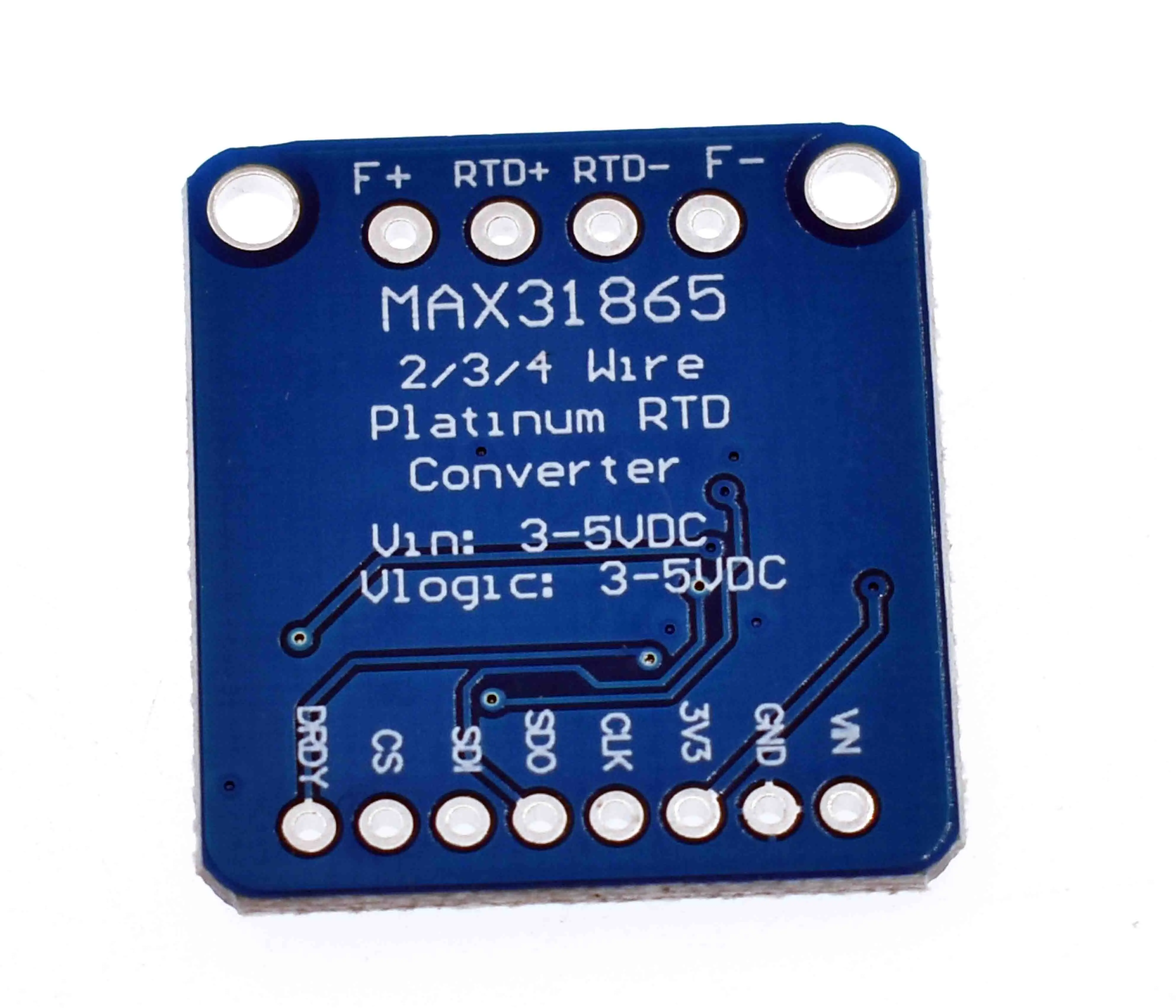 SPI 3.3V/5V MAX31865 PT100/PT1000 RTD-to-Digital Converter Temperature Thermocouple Sensor Amplifier Board Module For Arduino