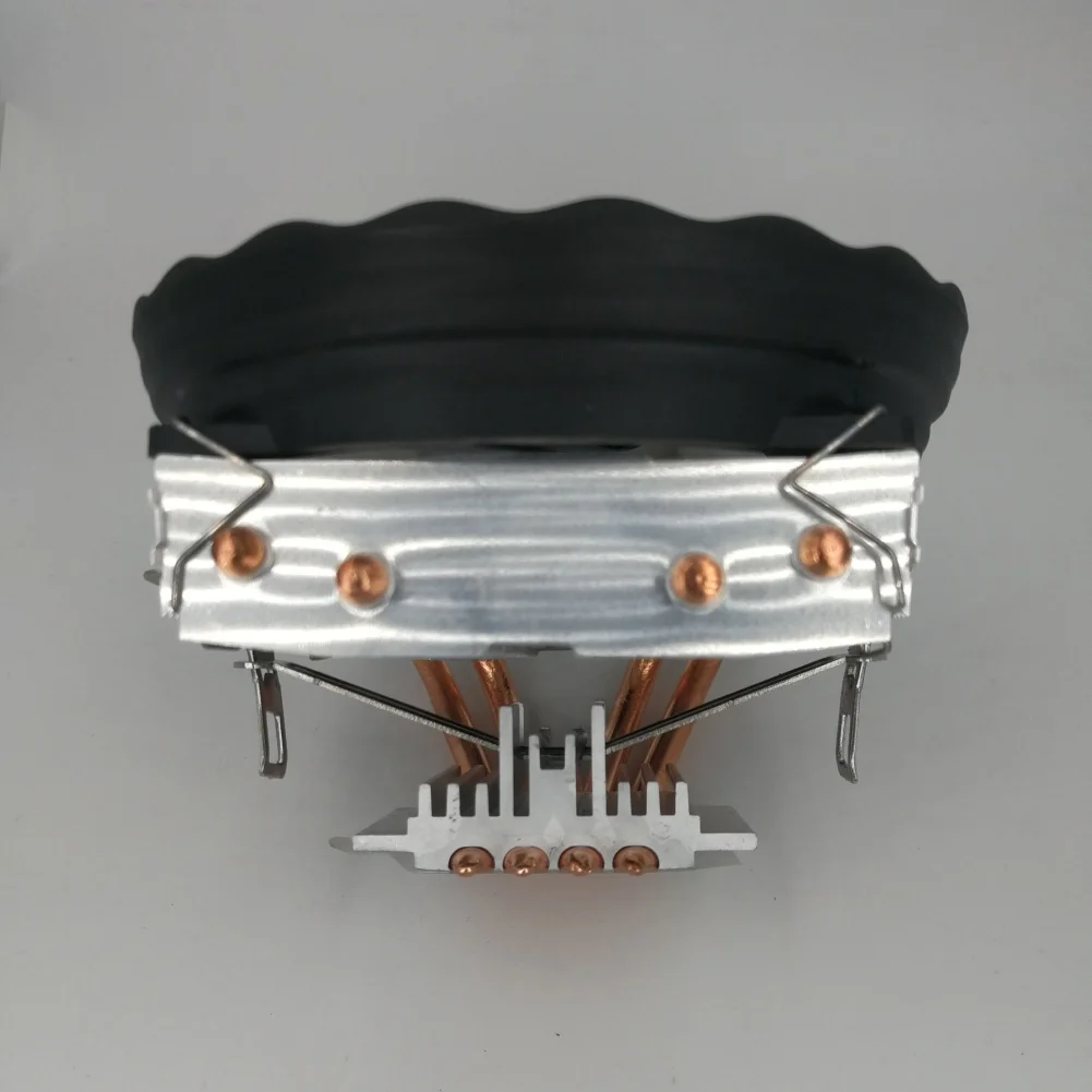 Alluminio 12V Silenzioso Raffreddato Ventola Del Computer di Raffreddamento della CPU Rame del Dissipatore di Calore Ventola Di Raffreddamento Del Radiatore Per LGA 1366 Blu