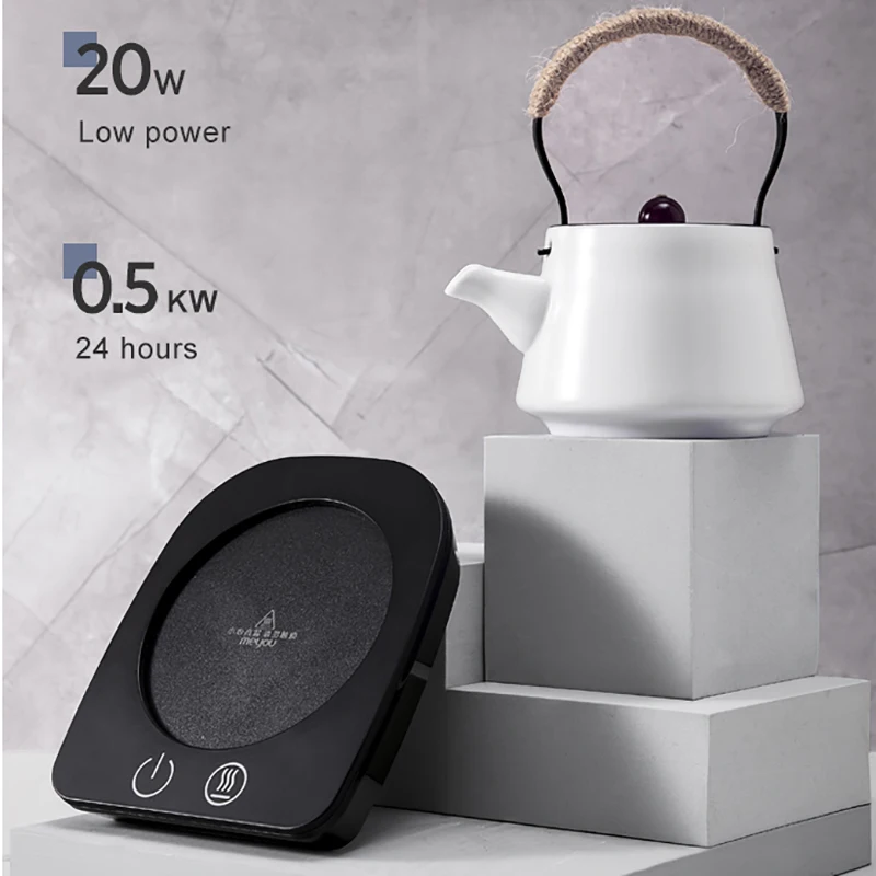 Baru Cerdas Thermostatic Coaster Cangkir Pemanas untuk Kopi Susu Teh Kakao Air Jus Kantor Rumah Mug Konstan Suhu Hangat Pad