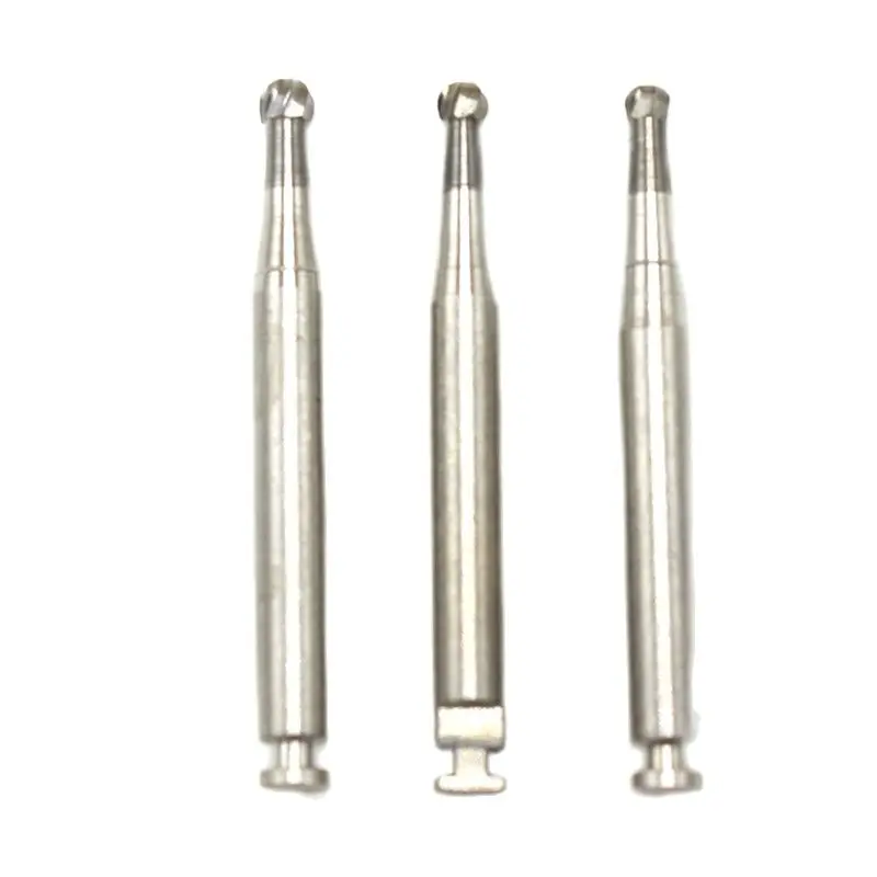 5Pcs Dental Tungsten Steel Carbide Burs Dental Diamond Burs Drill For Low Speed Contra Angle Handpiece Dental Tool Dentistry Lab