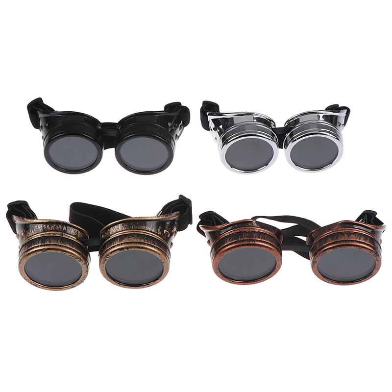 Vintage Style Steampunk Gothic Style Goggles Welder Glasses Welding Punk Labor Protective Goggles Glasses Cosplay