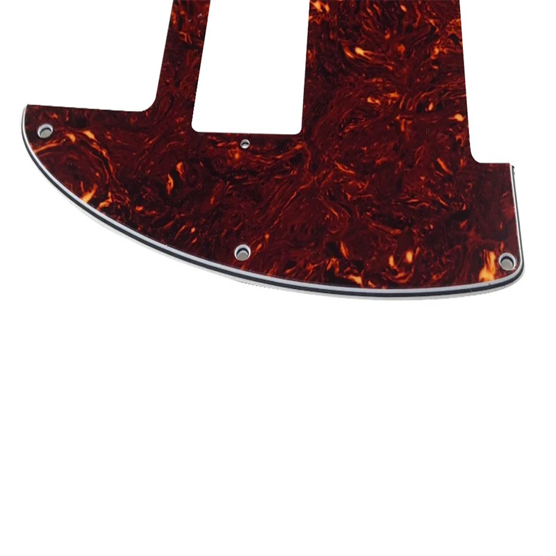 Fei Man Guitar Parts - For US Standard, 8 Screw Holes, Tele, Tele, With PAF Humbucker, Pickguard, Scratch Plate, Flame Pattern