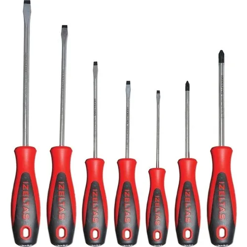 Izeltaş Ergonomic Series Flat Star Screwdriver Set 7 Piece