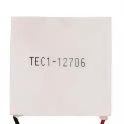 TEC1-12706 히트 싱크 열 전기 쿨러 펠티어 냉각 플레이트 50x50mm 12V 6A 냉각 모듈