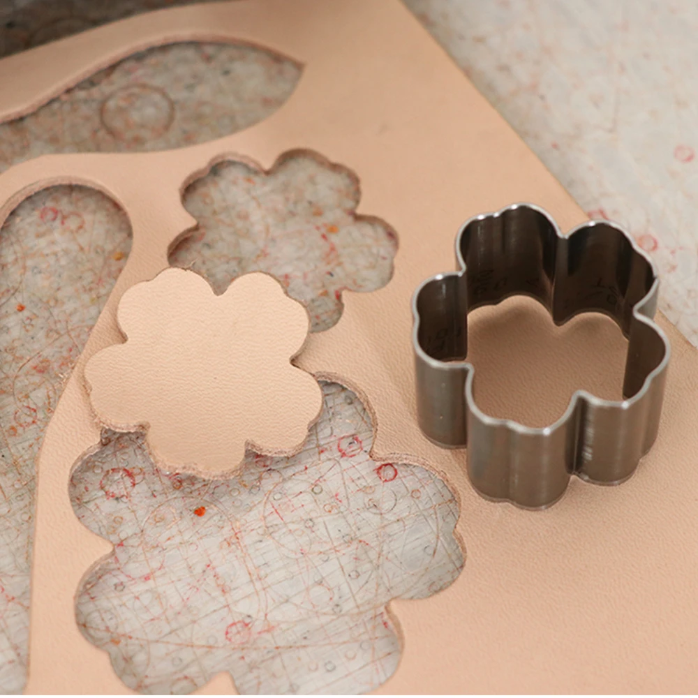 Flower Shape Metal Die Cutting Tool, Wood Dies, Cutter for DIY Leather Crafts, Baking Cake Cutting Sha