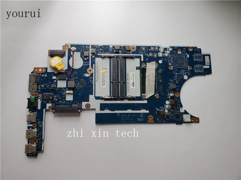 

yourui For Lenovo Ideapad E460 Laptopmotherboard BE460 NM-A551 FRU 00UP247 with i5-6200u CPU Tested