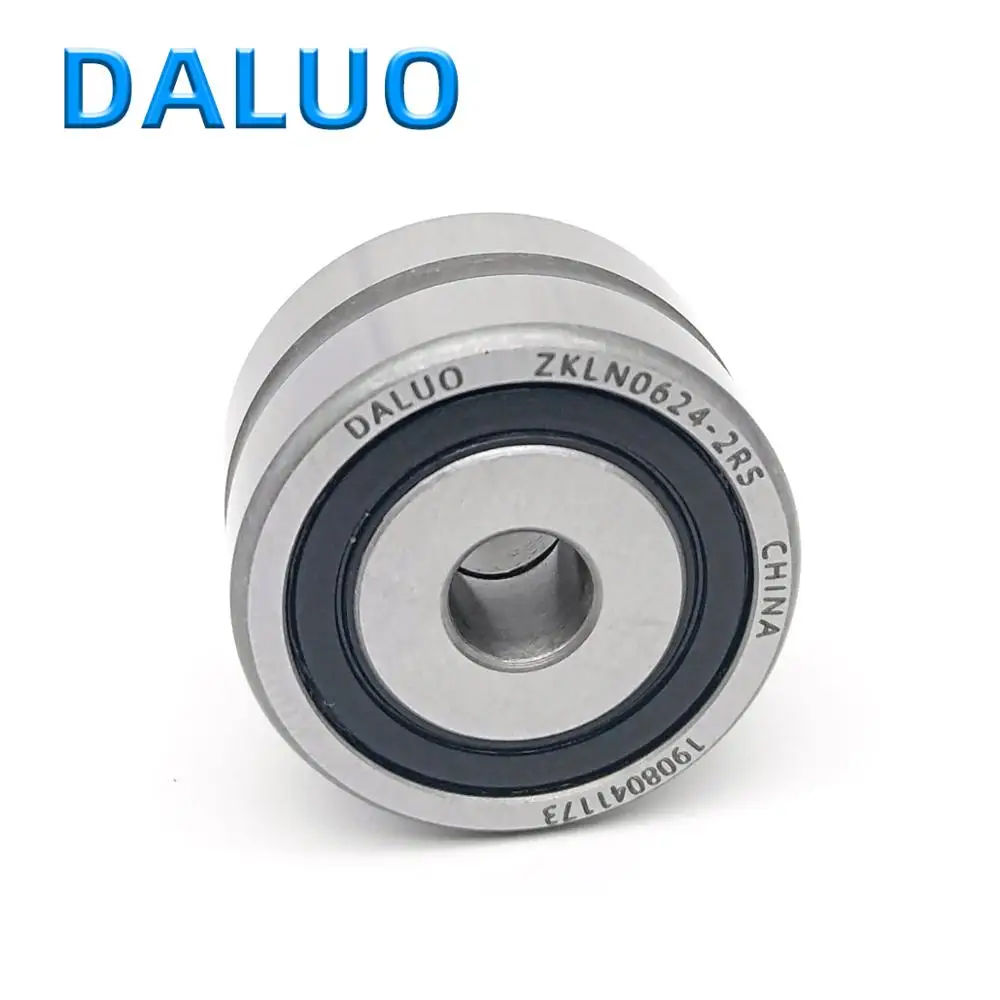 DALUO 6X24X15 ZKLN0624-2RS ZKLN0624-2Z XL Axial Angular Contact Ball Bearings For Screw Drive Bearings