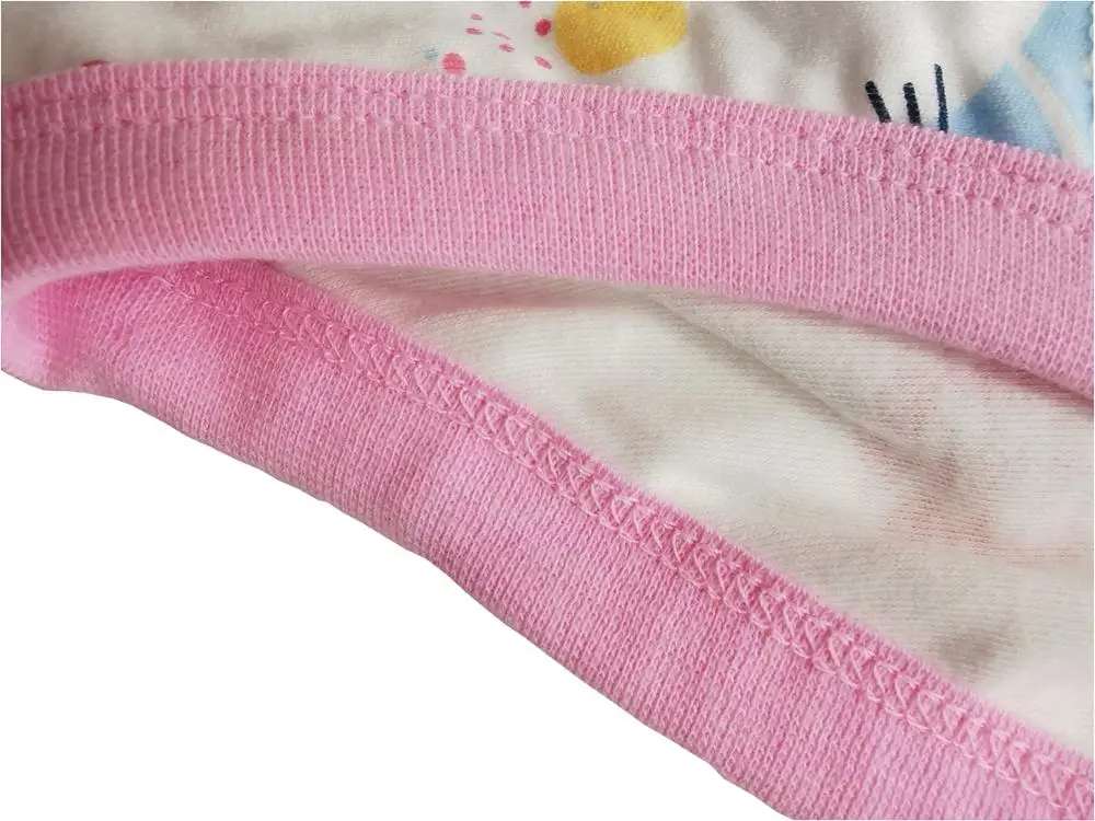 Culotte en coton chat rose pour femme, sous-vêtements féminins