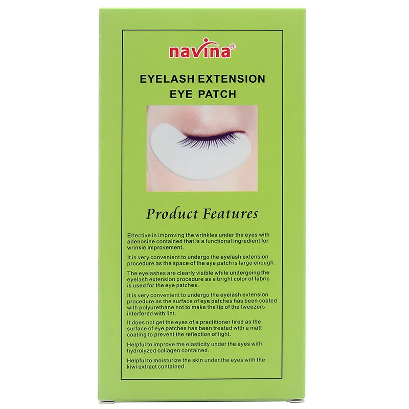 Navina 10 pairs/Lot New High Quality Paper Patches Eyelash Under Eye Pads Eyelash Extension Eye Lash Tips Sticker Makeup Tools