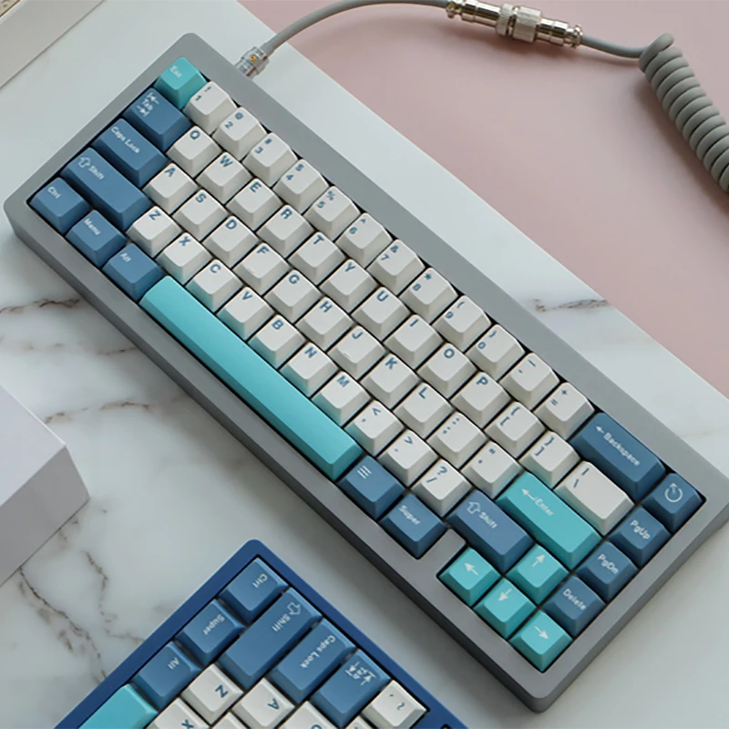 1 Set PBT Keycaps Cherry Profile DYE Subbed Keycap For Mechanical Keyboard GMK SHOKO Key Cap With ISO Enter 6U 6.5U 7U Spacebar