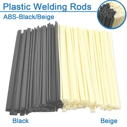 Black/Beige Length 20cm ABS Plastic Welding Rods 5x2mm for Car Bumper Repair Tools Hot Air Welder Machine Gun