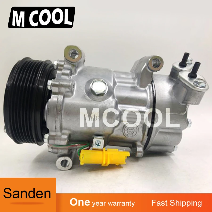 For free shipping SANDEN SD6V12 AC COMPRESSOR MINI CLUBMAN R55 R56 R57 Cooper D S SD 64529223392 64526942501 2758433 6942501