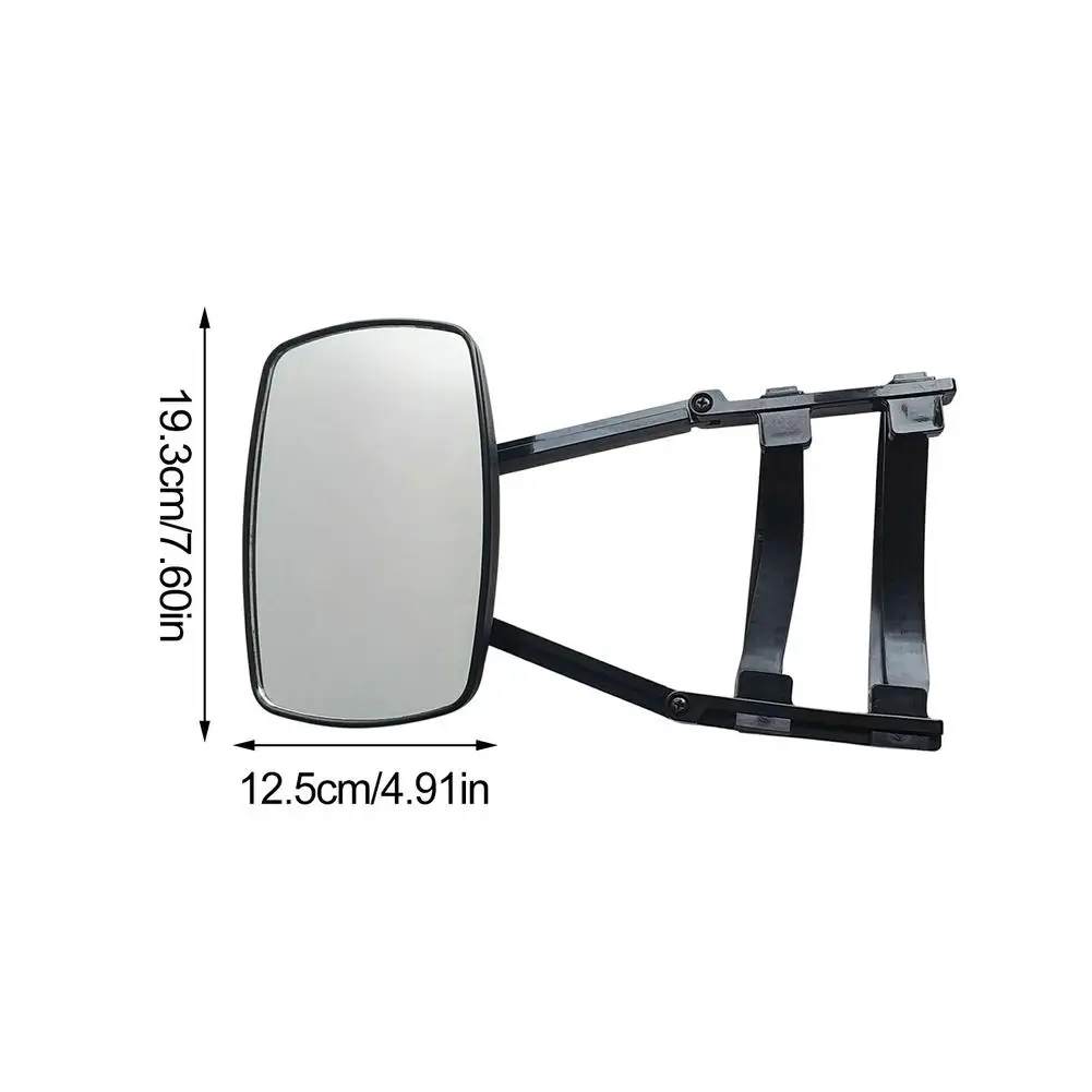 Car Safety Side Mirror Accessories RV Caravan Glass Towing Trailer Extension Extendable Blind Spot Adjust Angle Rearview Mirror