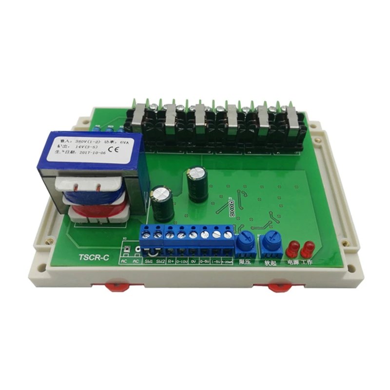 Three-phase phase shift thyristor trigger board Multi-function power adjustment voltage TSCR-C for the original TSCR-B