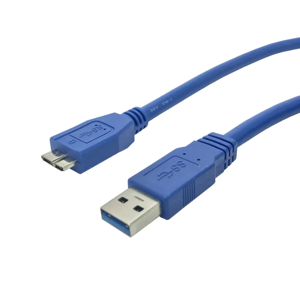 Kabel USB typ męski na USB 3.0 Micro B męski przedłużacz mini do drukarki Canon Epson HP HP HDD 0.3m 0.6m 1m-5m