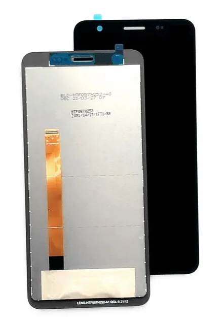 Do ekranu LCD Blackview BV6600 i pełnego montażu Digitizer do ekranu dotykowego Blackview BV6600 PRO czarny