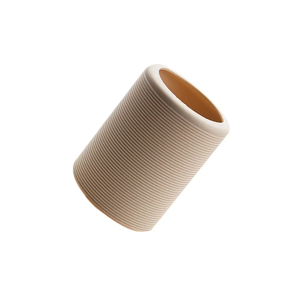 6.5CM Silicone Heat Insulated Cup Sleeve Stripes Non-slip Wraps Protective For Glass Cup Sleeve Water Bottle Kettle Cover