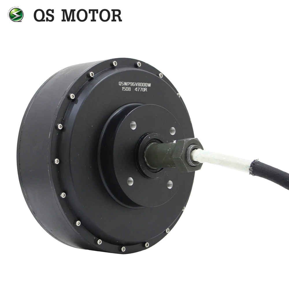 QS Motor High Efficiency E-car 6000W 273 (45H) V3 Type Hub Motor High Power With CE for Electric Car Conversion