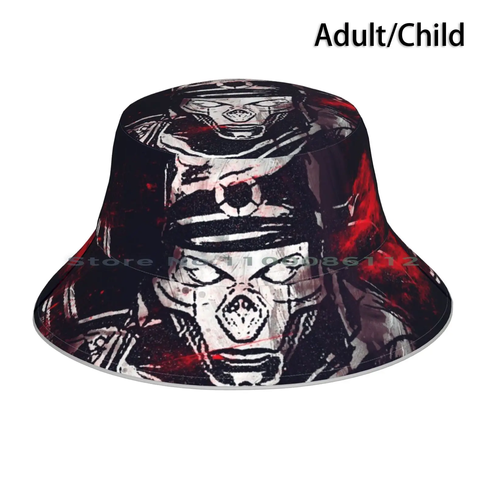 Apex Legends-Revenant-Splatter Canvas Bucket Hat Sun Cap Apex Legends Gear Eighties Synthwave Aesthetic Miami Outrun Apex