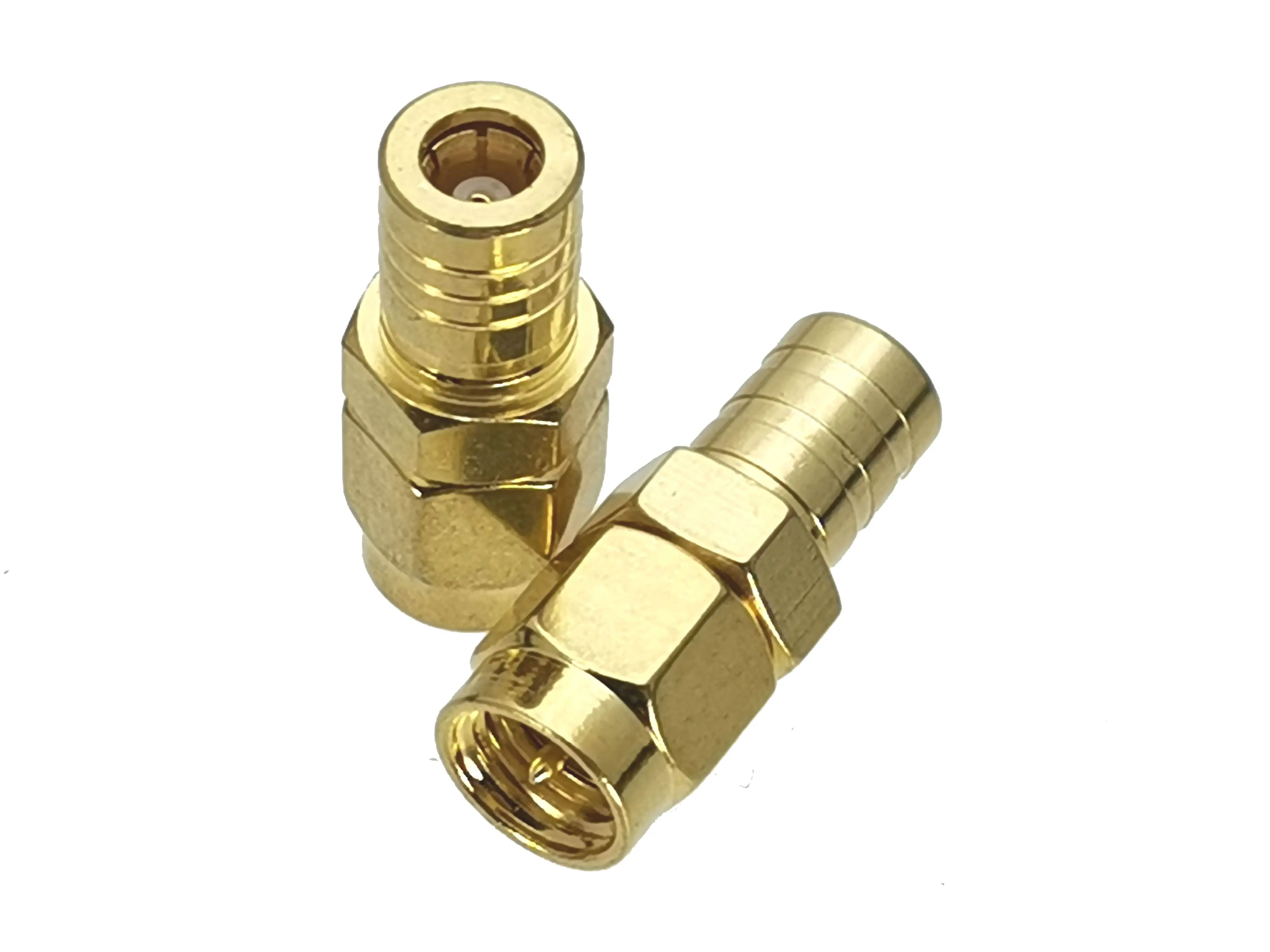 1Pcs SMA to SMB Male plug & Female jack Straight RF Coaxial Adapter connector Test Converter