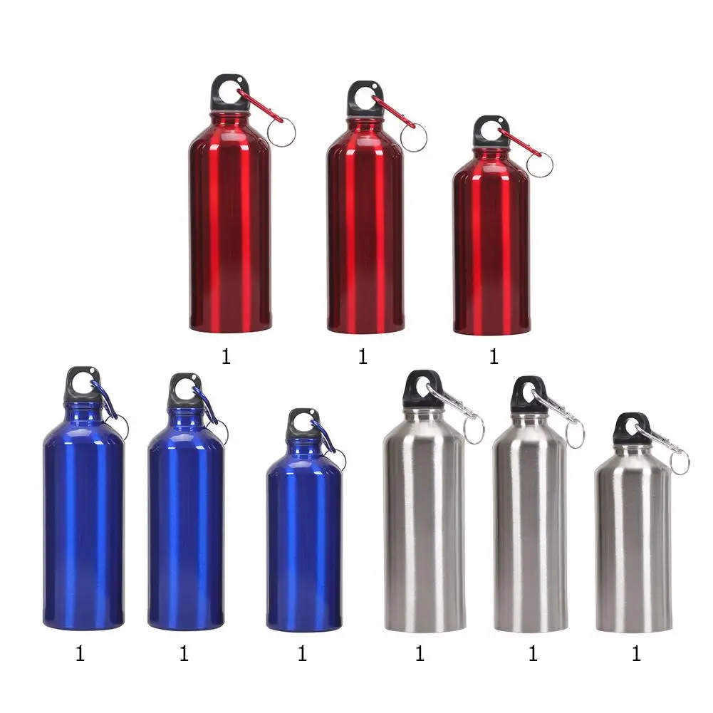 400/500/600ml Aluminum Insulated Vacuum Flask Water Bottle with Lid Thermos for Sport Water Bottles Outdoor Exercise Bike Sports