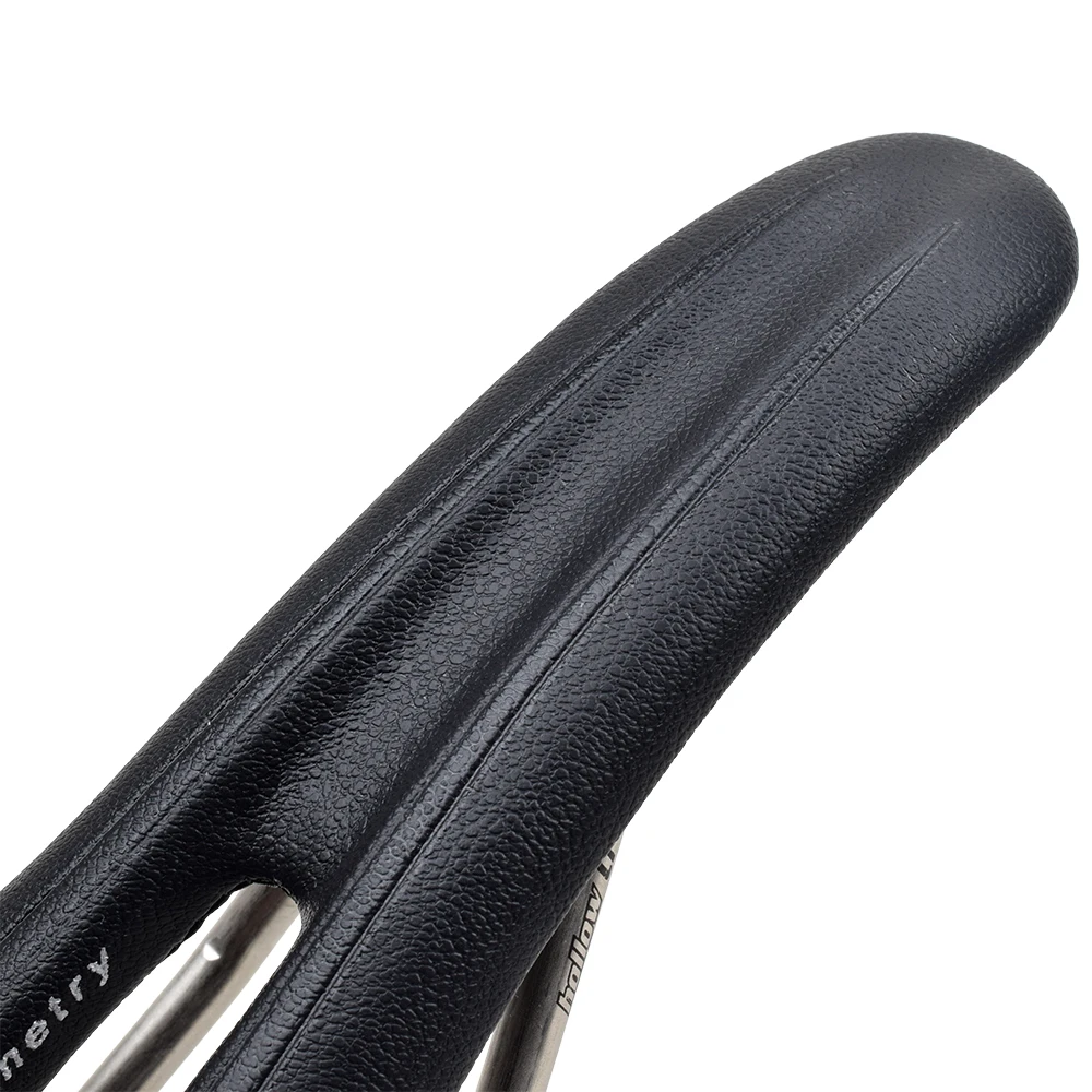 Comfortable MTB Bike Seat Cushion 275x150mm Width PU Leather Titanium Rail Mountain Bicycle Saddle Cycling Accessories