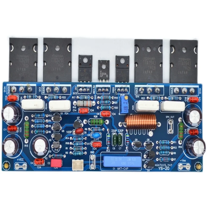 

NEW L20 TTC5200 TTA1943 Tube C5171 A1930 Differential Push Tube 150W Hifi High-Power Audio Amplifier Board