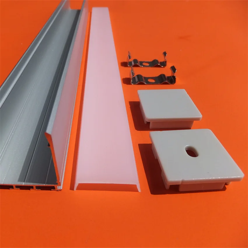 

Бесплатная доставка 2000x26x26mm Алюминий профиль 2 М dvi 24 мм PCB светодиодный штранг-прессования канала светодиодный полосы держатель