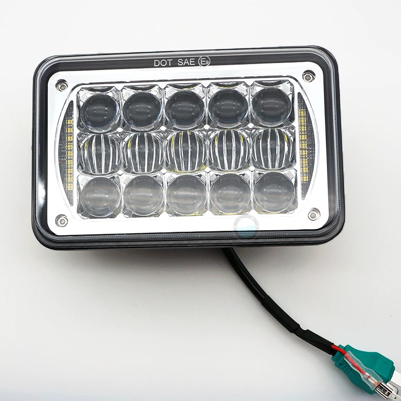 1 pcs 4X6\'\' 5D 48W LED Headlight Light Bulb Hi/Lo Beam Headlamp DRL for Truck SUV for Honda XR650 XR250 XR400 Suzuki DRZ.