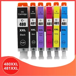 Compatible PGI-480 CLI-481 PGI480 CLI481 480 481 480XL 480XXL ink cartridge for Canon PIXMA TS8140 TS8240 TS9140 Printer