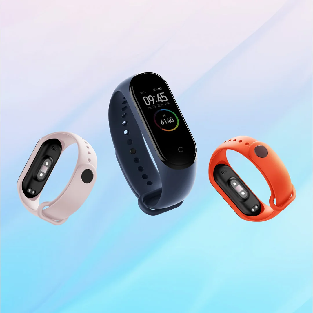 Strap For Xiaomi Mi Band 6 5 4 3 Silicone Wristband Bracelet Replacement For Xiaomi Band 4 MiBand 6 5 4 3 Wrist Color TPU Strap