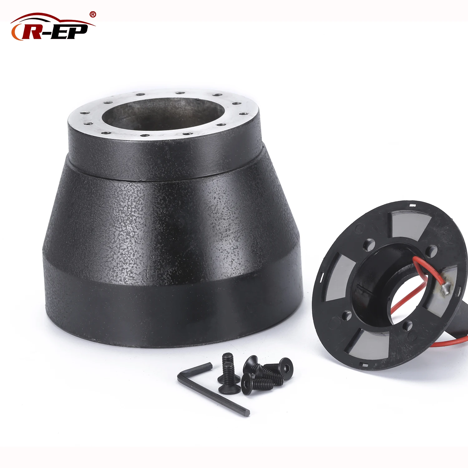 R-EP Steering Wheel Hub Adapter Boss Kit Black Racing  For BMW E30