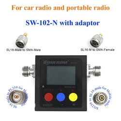New SURECOM SW-102 meter 125-520 Mhz Digital VHF/UHF Power & SWR Meter SW102 For Two Way Radio