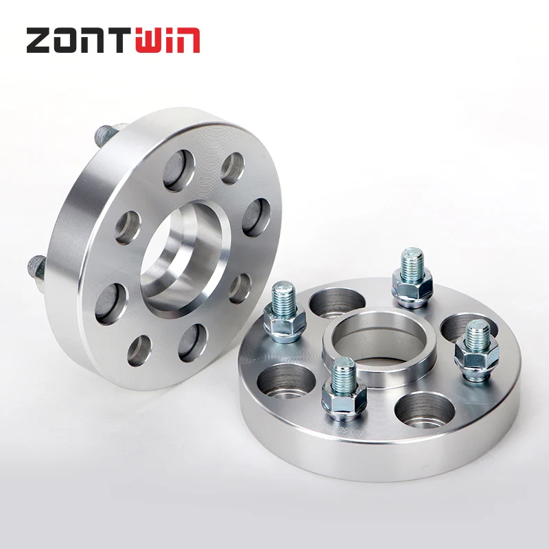 2Pieces 15/20/25/30mm PCD 4x110 Center Bore 60.1mm Wheel Spacer Adapter 4 Lug Suit For Universal Car M12XP1.5 M12xP1.25