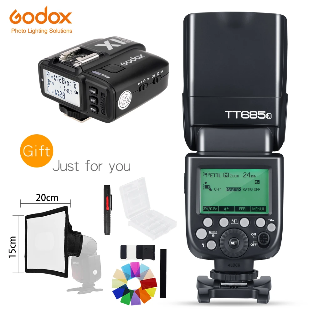 Godox TT685N TTL Flash for Nikon 1/8000s GN60