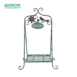 Plant Holder Metal Home Decorative Plant Display Flower Rack Stand for Garden