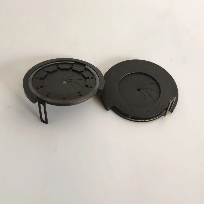 Amplifying Iris Diaphragm with Bracket Metal Manual Zoom Aperture Condenser for Camera Lens Microscope Surveillance Camera