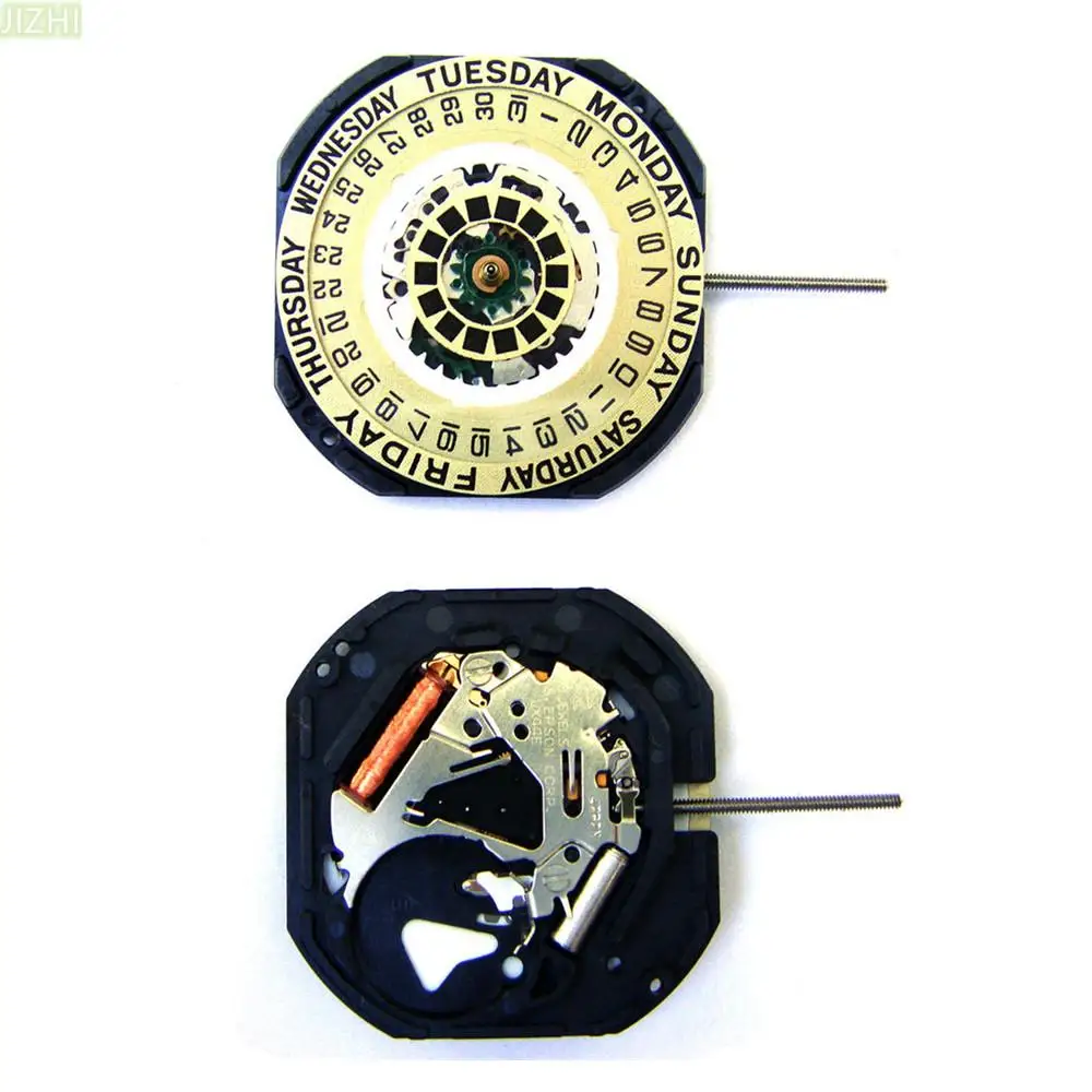 Replacement Parts 11½ ‴ Quartz Watch Movement With Date & Wide Day Watches For VX44E