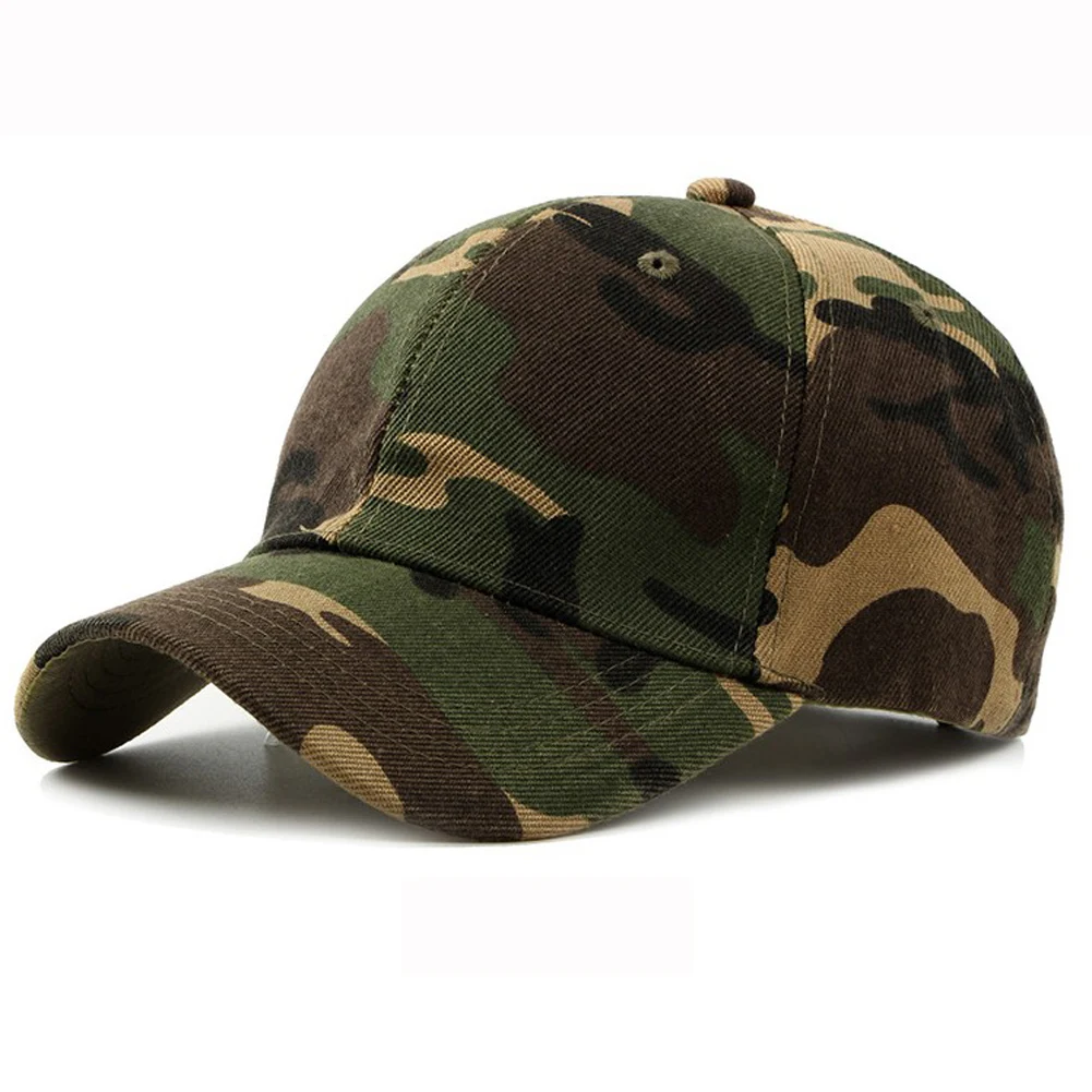 2023 Unisex Sports Outdoor Sunscreen Quick-Drying Hat Men Casual Cap Female Unisex Camouflage Hunting Fishing Army Baseball Cap