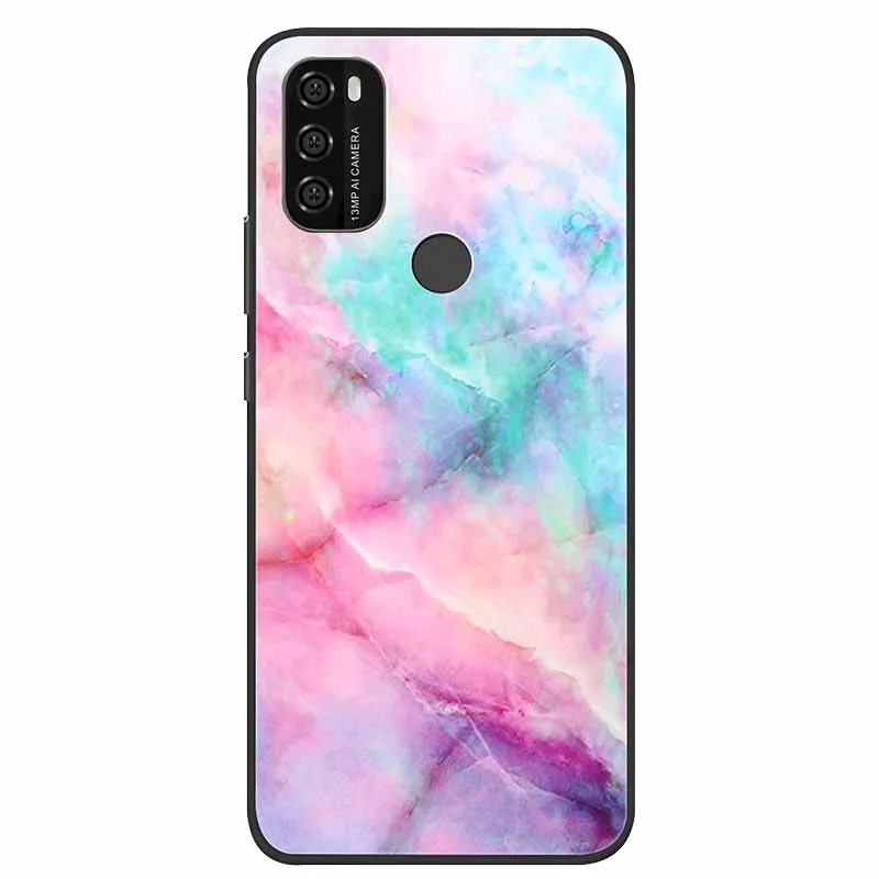For Blackview A100 Case Marble Soft Silicone Back Case for Blackview A 70 A70 A55 Phone Cover Blackview A100 A55 Coque Funda Bag