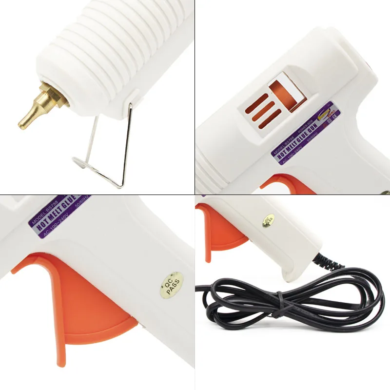 Hot Melt Glue Gun 100W Constant Temperature Electric Hot Melt Gun 1mm Nozzle for 11mm Glue Sticks  Repair Tool