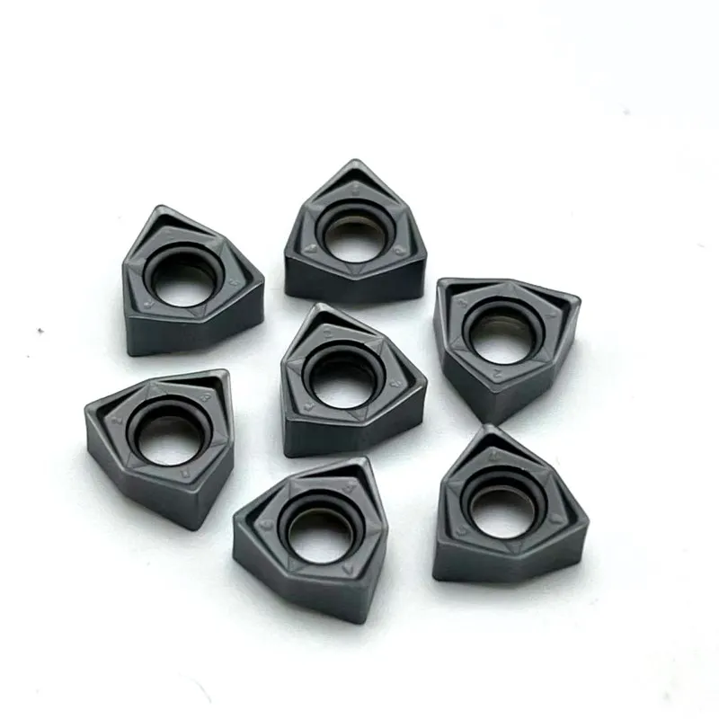 WNMU040304 high quality original double-sided hexagonal fast feed milling insert carbide tool CNC lathe cutting tool WNMU 040304