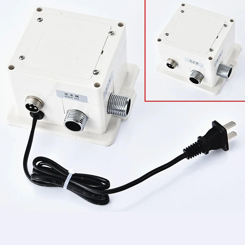 Hot and cold hand washing sensor panel accessories AC/DC battery control box Induction mixer Tap solenoid valve,J20036