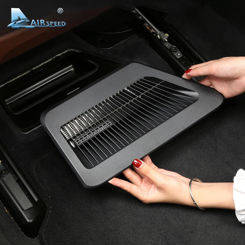 FLUGGESCHWINDIGKEIT für BMW 5 Series F10 G30 G31 Auto Boden Air Outlet Vent Abdeckungen Heizung Klimaanlage Vent Grille Schutz abdeckung