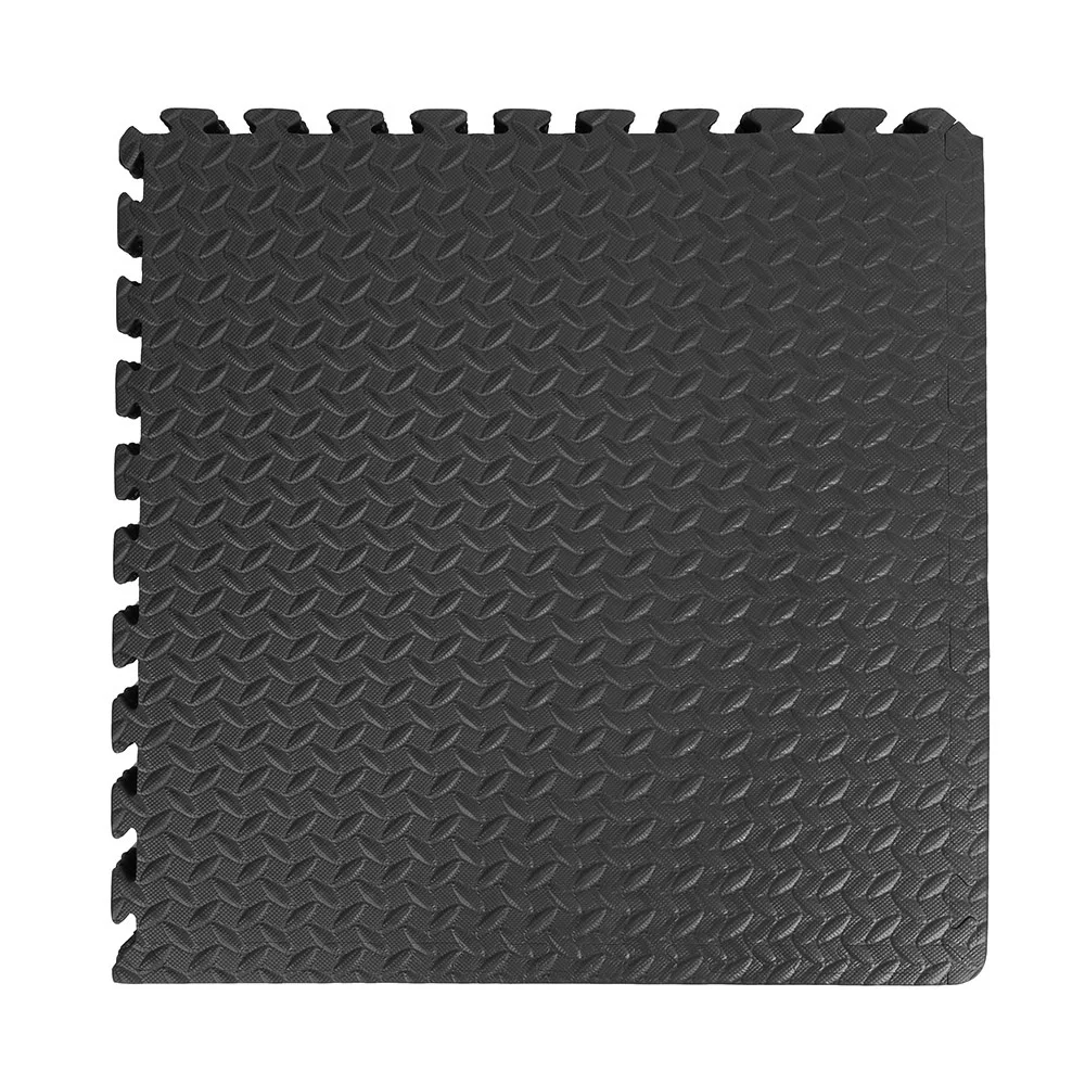 12PCS 30*30cm EVA Blatt Grain Boden Matten Gym Boden Matte Spleißen Matten Patchwork Teppiche Verdicken Schock für Gym Fitness Zimmer Workouts