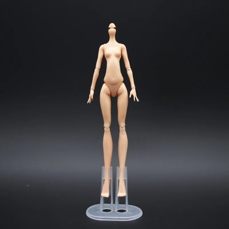 Doll Figure Body Multi-Joints Movable Doll Body Toy 23cm Doll Toy To Fit Many Heads White Green Brown Monstering High Doll Body