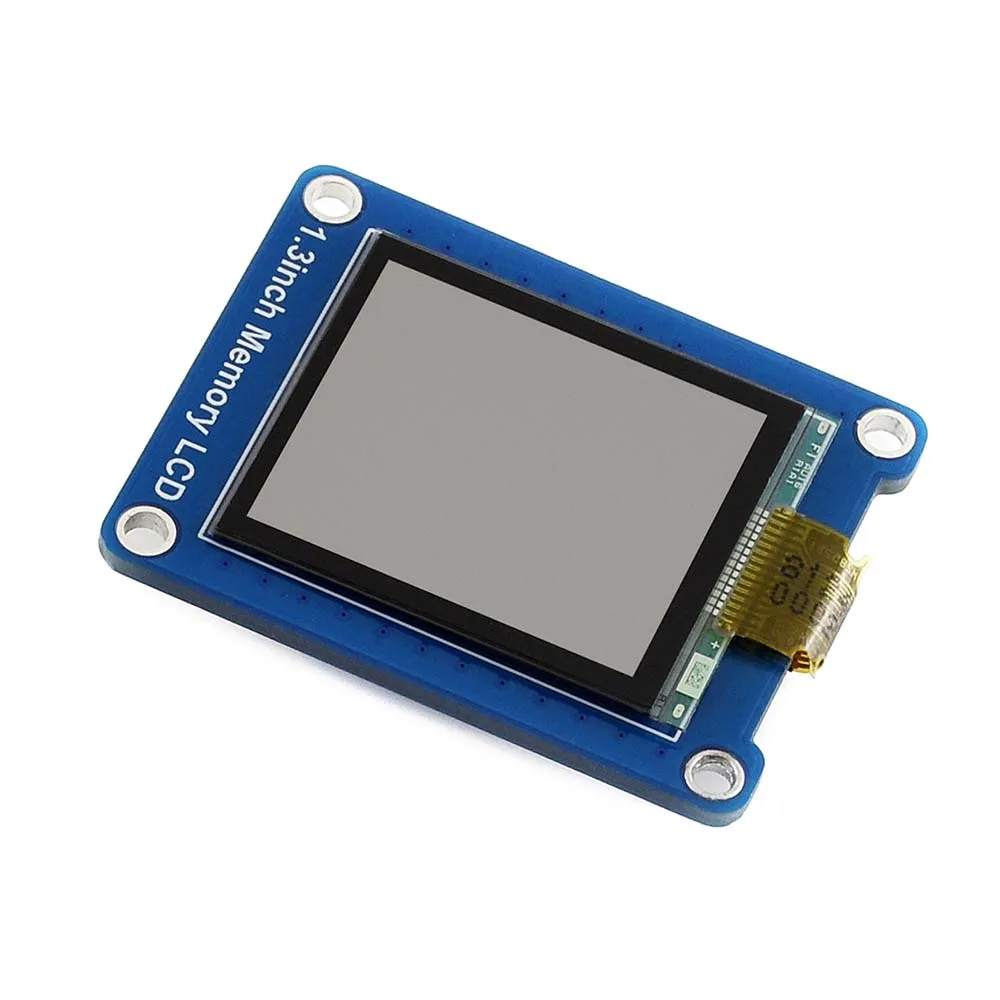 RealQvol 1.3inch 144x168 resolution Black/White Bicolor LCD with Embedded Memory, Low Power, Viewable under Strong Light