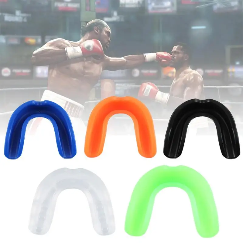 Sports Mouth Guard For Boxing Basketball Rugby Karate EVA Teeth Protector Adult Children Mouthguard Tooth Brace Protection