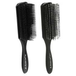 Black Adjustable Hair Brush Anti-static Comb Hairdressing Hairbrush Styling Tool Salon Hairdresser Home Use